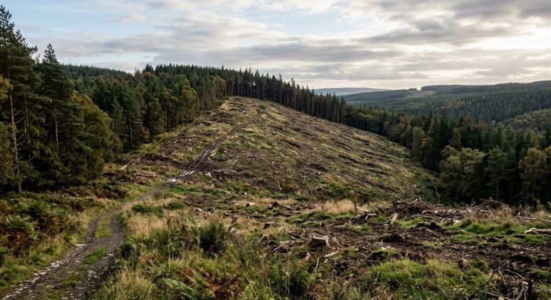 Easement Land Clearing in Marietta, GA