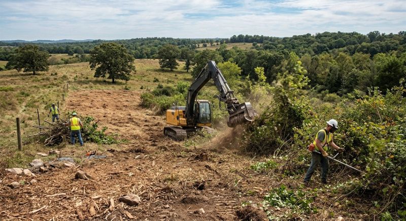 Hill Clearing in Houston, TX